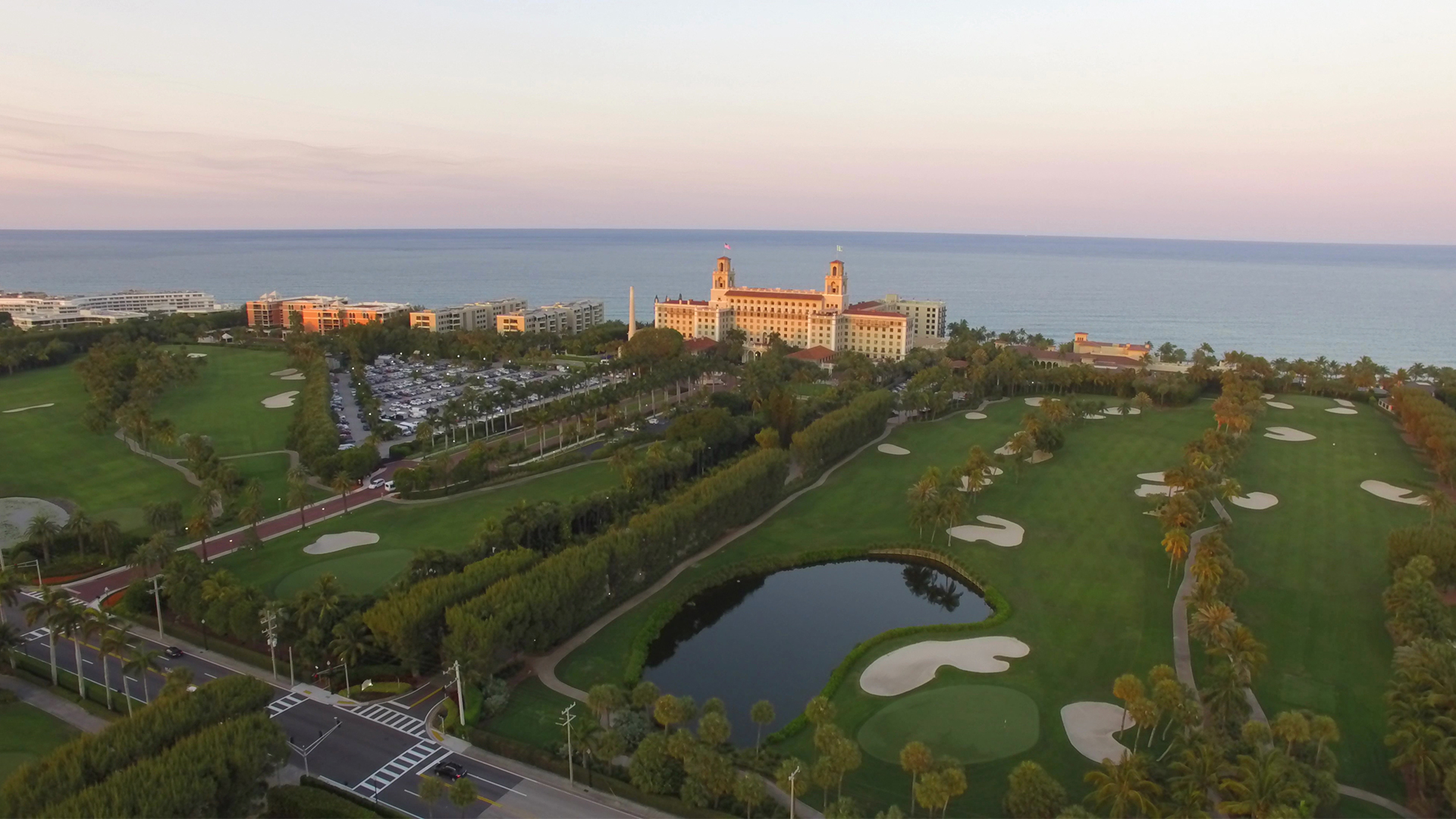 Serene links by the ocean at The Breakers
