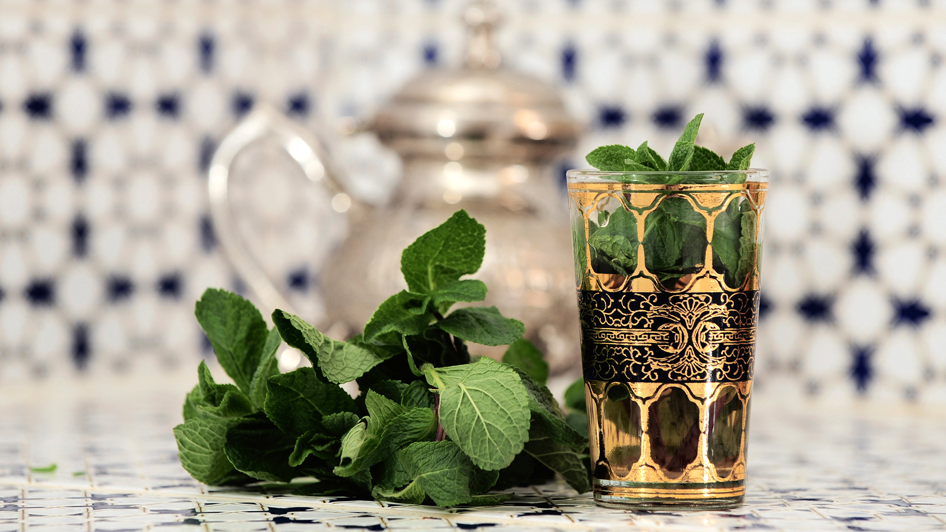 Morocco mint tea